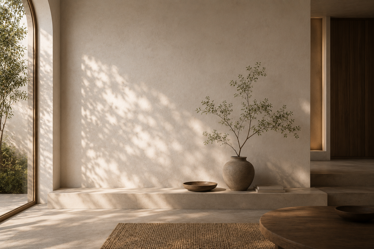 A compact terrace shaped through planting and detail