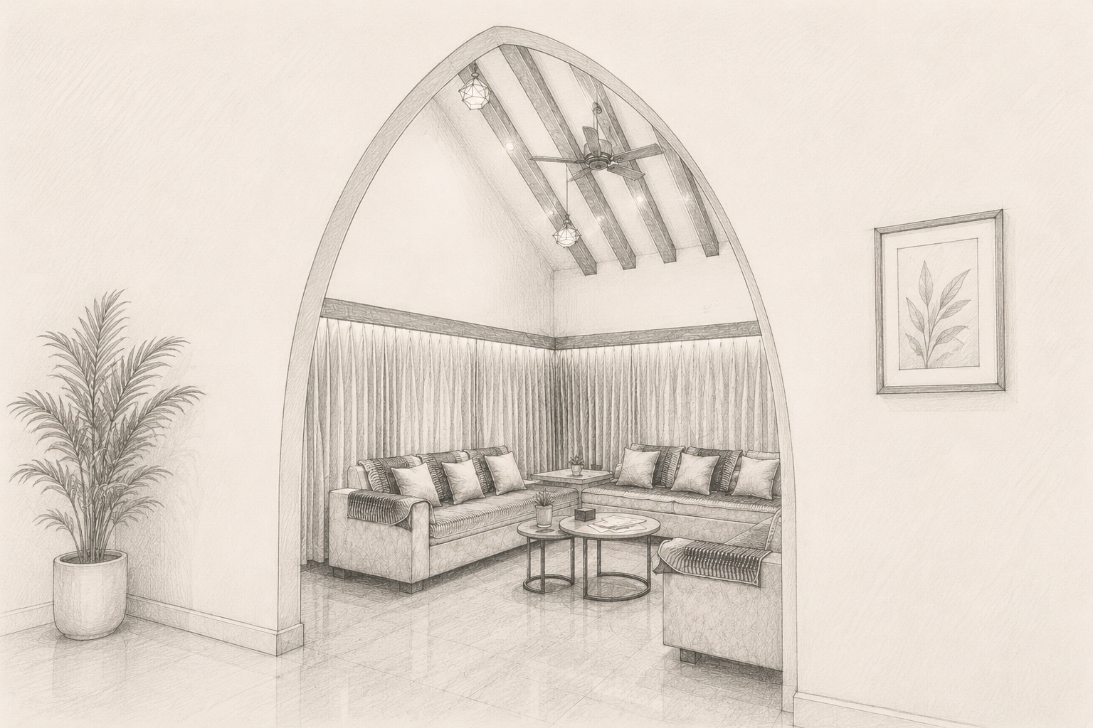 Shubham Villa Sketch