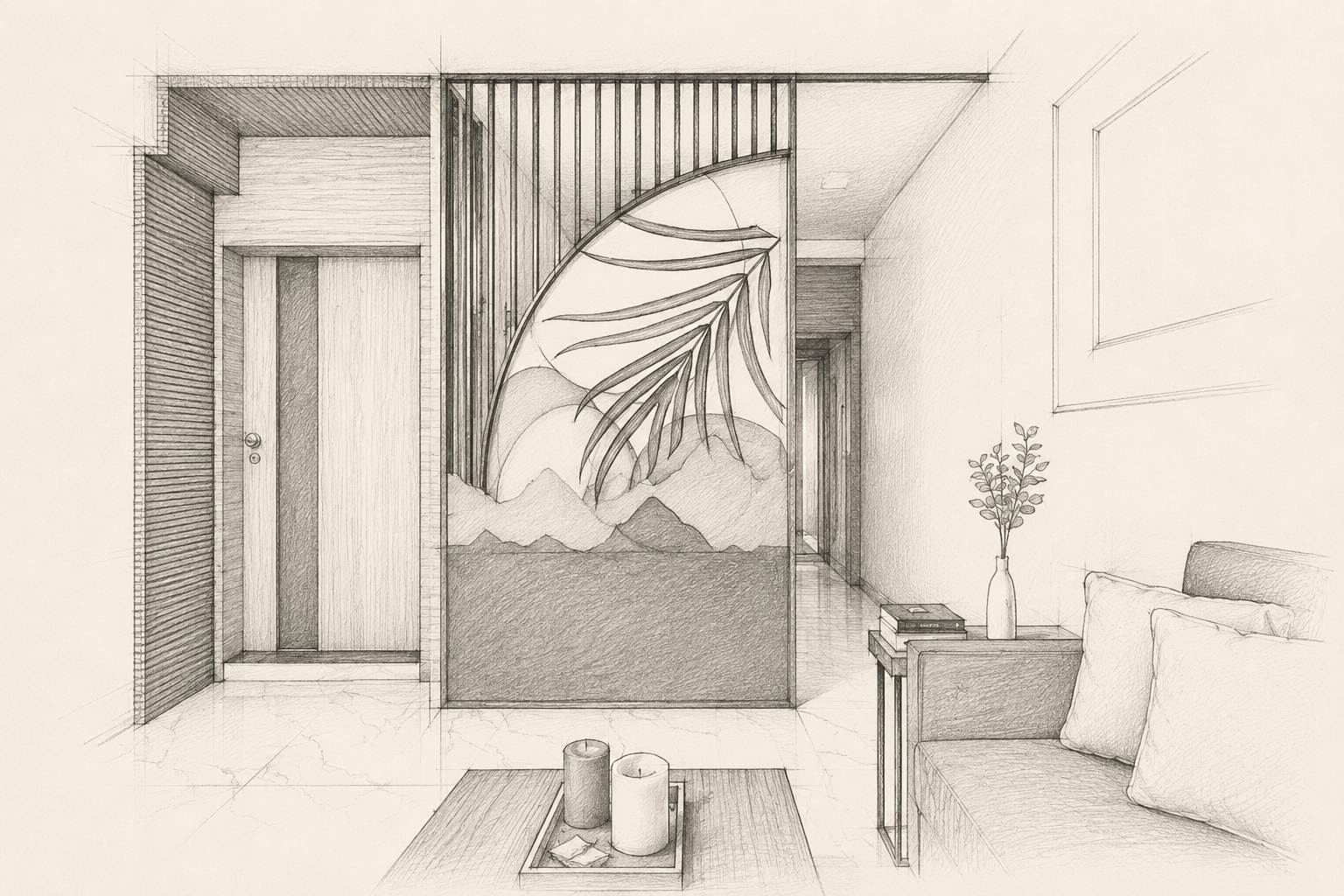 Soni Residence Sketch